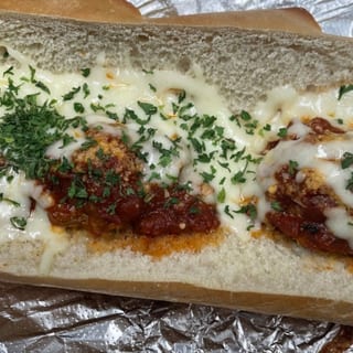 Meatball Parmigiana Sub