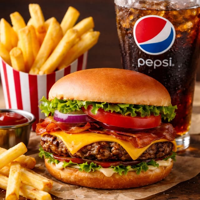 Burgers & Fries (Small).