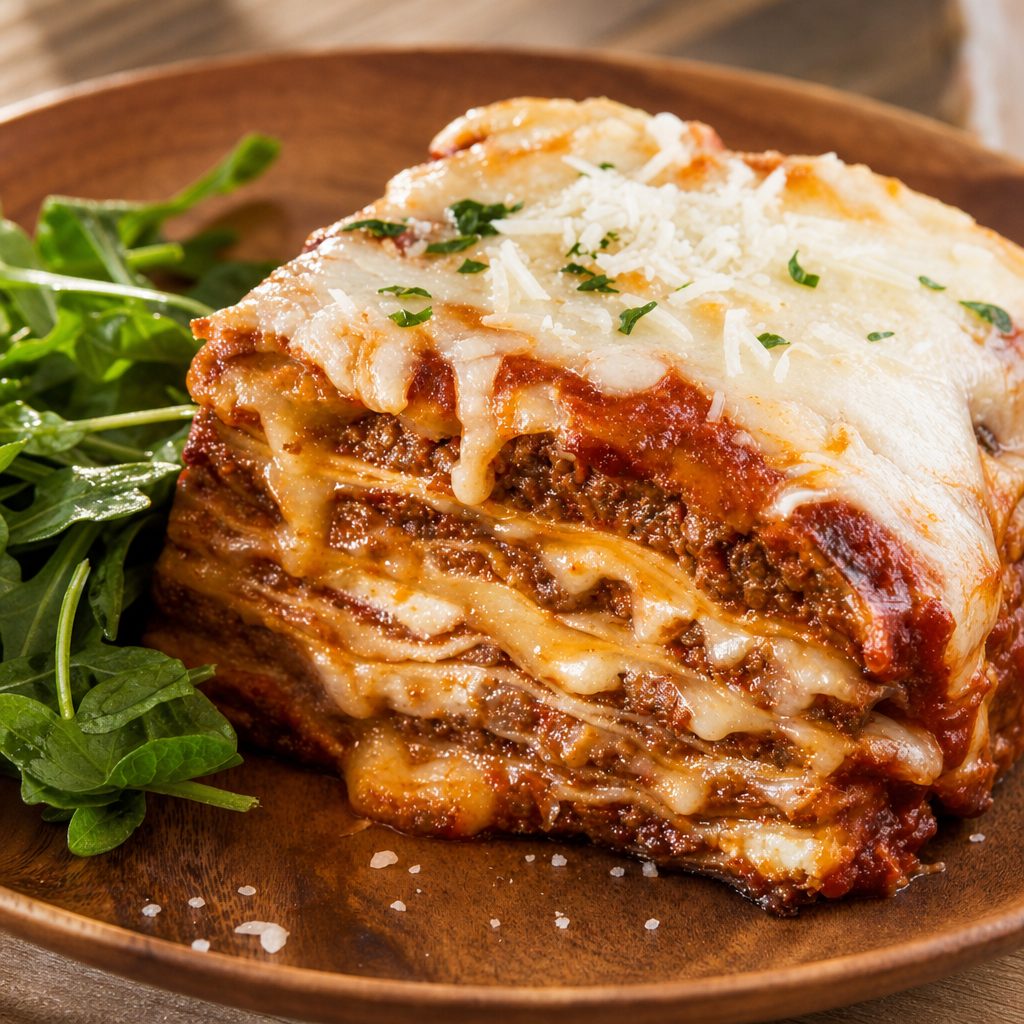 Meat Lasagna.