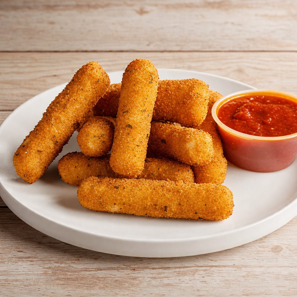 Mozzarella Sticks (10 Pcs).