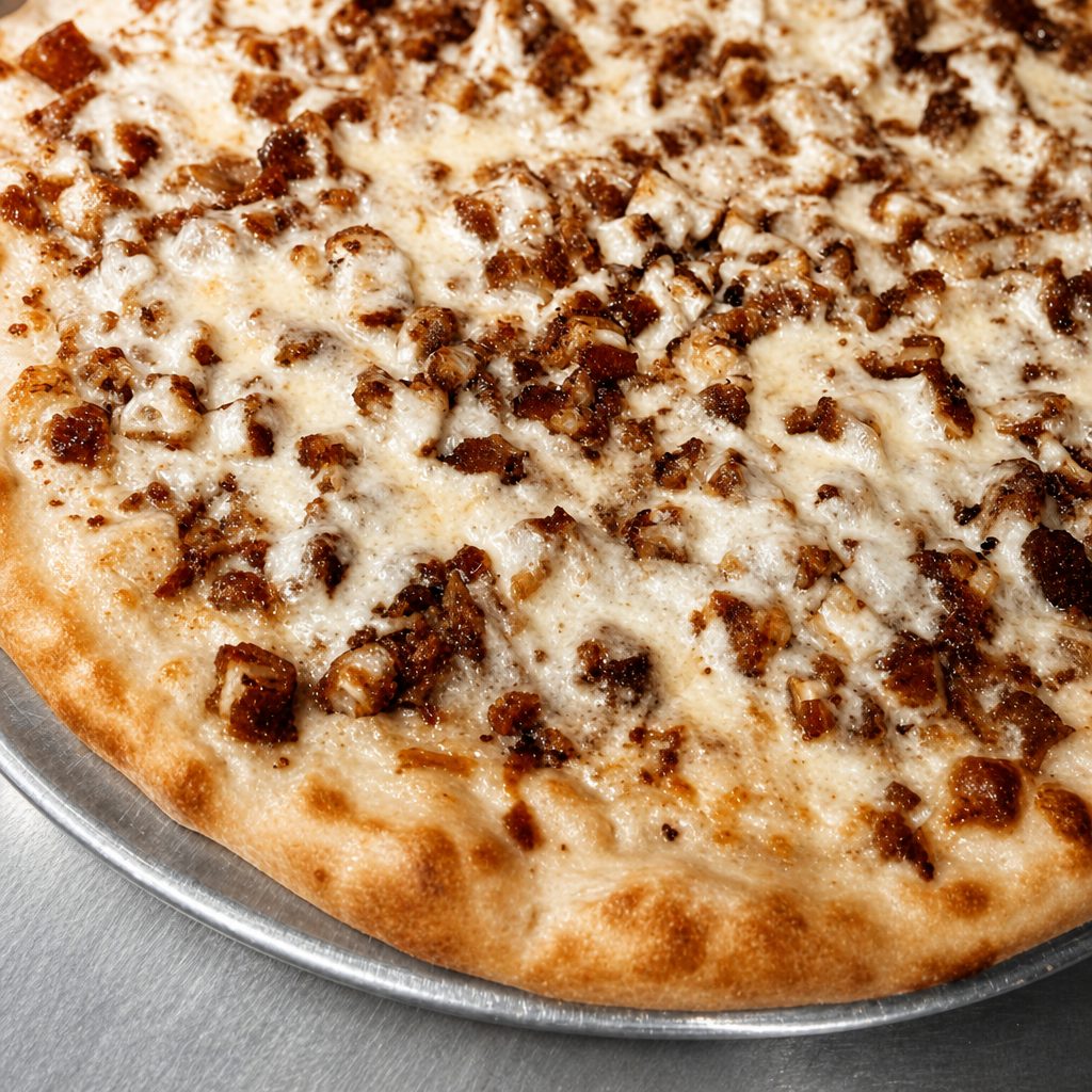 Chicken Bacon Ranch Pizza.