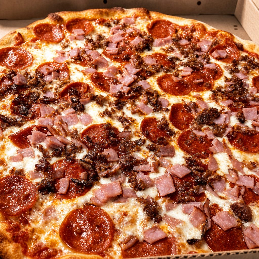Meat Lovers Pizza.