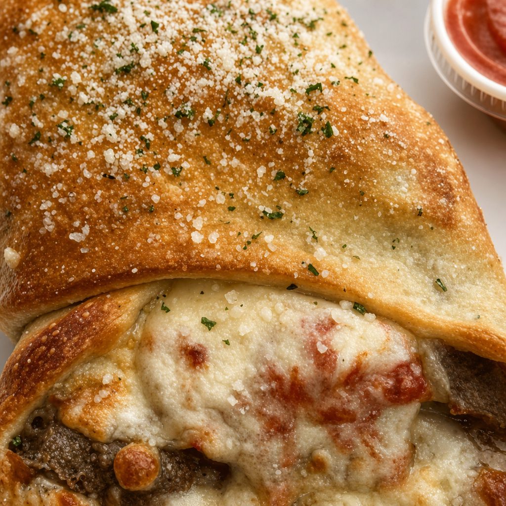 Italian Meatball Stromboli.