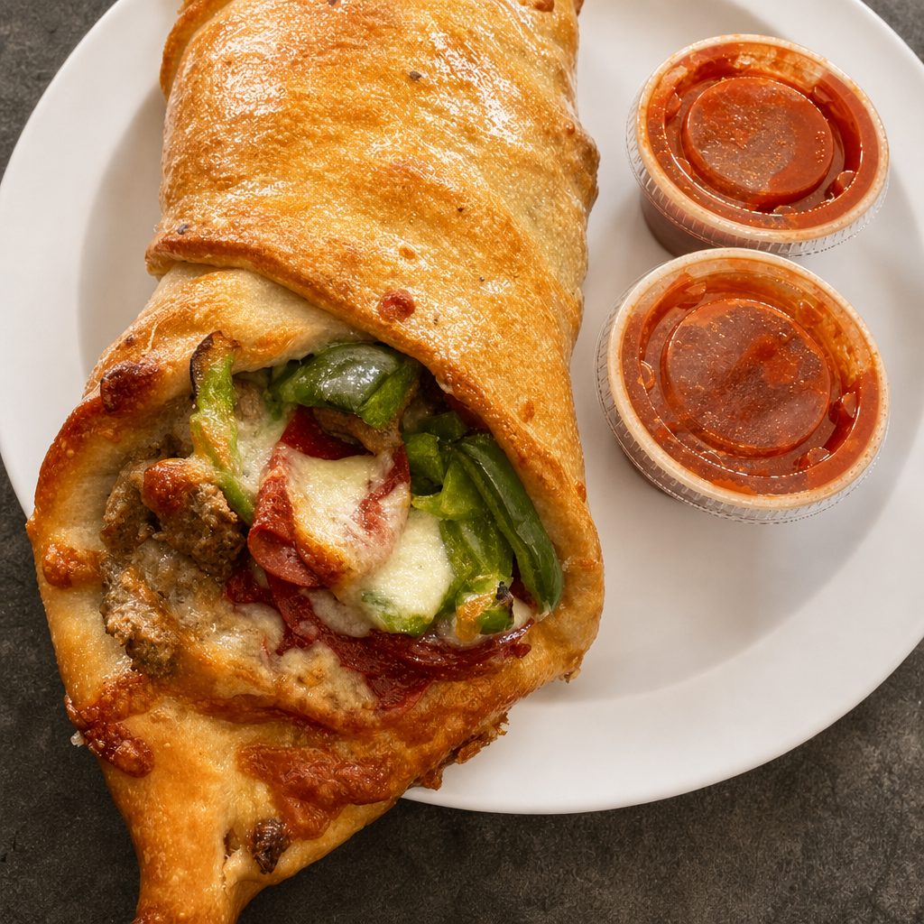NY Sausage Stromboli.