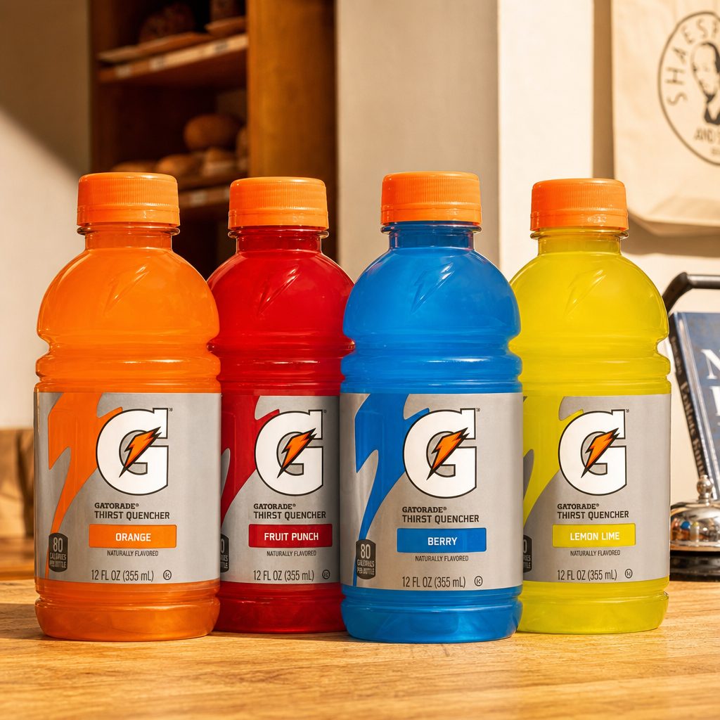 Gatorade Flavored Water.