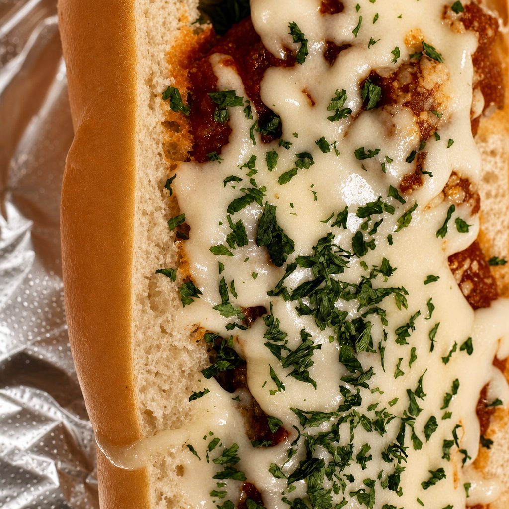 Chicken Parmigiana Sub.