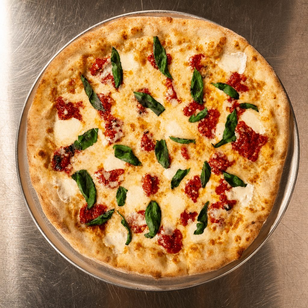 Margharita Pizza.